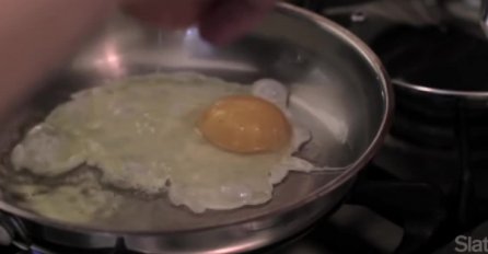 Cijelog života ste pogrešno pržili jaja: POGLEDAJTE KAKO SE TO ISPRAVNO RADI! (VIDEO)