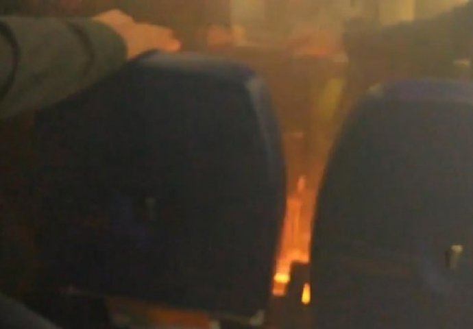 POŽAR U RUSKOM AVIONU: Putnici evakuirani