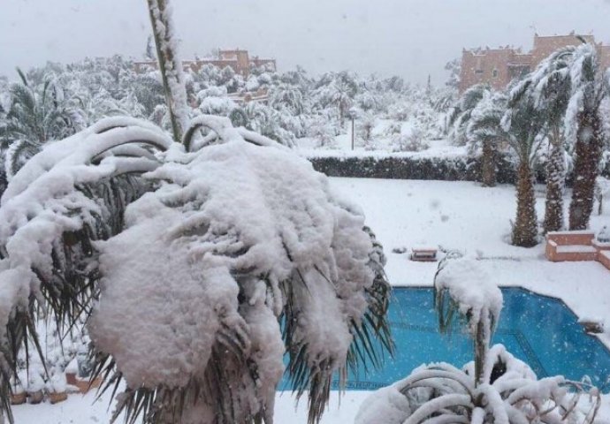U Maroku pao prvi snijeg nakon 50 godina (VIDEO)