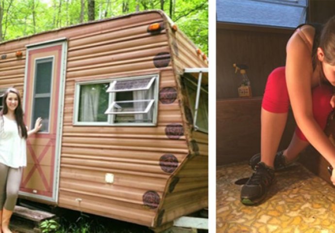 Tinejdžerka je kupila stari kamper, samo nekoliko mjeseci kasnije - unutrašnjost izgleda nevjerovatno! (FOTO)