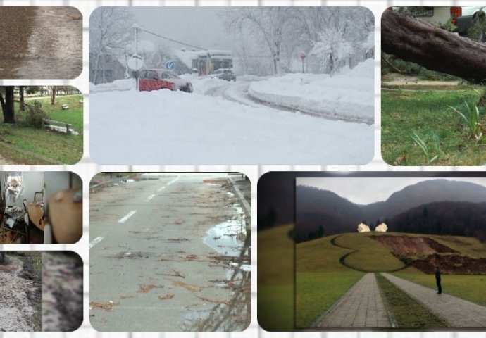 BiH danas: Snijeg, vjetar i zatrpana naselja, evo kada nas očekuje stabilizacija