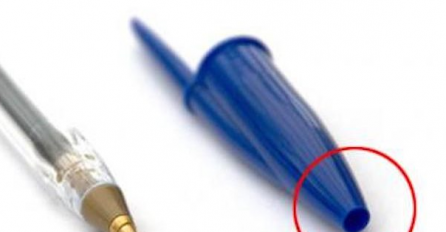 Ovo niste znali: Evo čemu služi mala rupa na poklopcu hemijske olovke