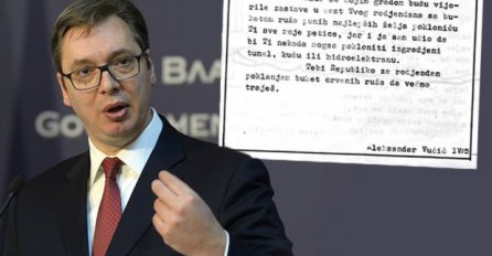 VEĆ JE TAD IMAO PLANOVE: Objavljen sastav ALEKSANDRA VUČIĆA iz 4. razreda osnove škole, EVO ŠTA JE NAPISAO (FOTO)