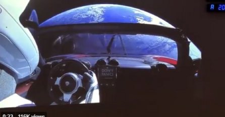 Muskova Tesla leti svemirom, pogledajte kako to izgleda (VIDEO)
