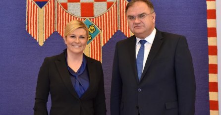 Ivanić se sastao sa Grabar - Kitarović u Zagrebu