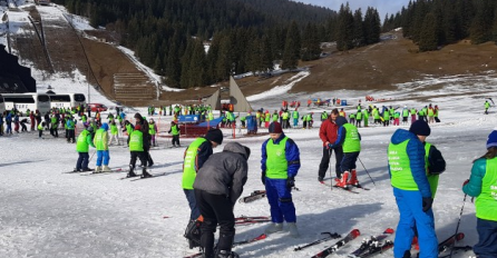 Osnovci olimpijskog Sarajeva uče skijati u okviru obaveznog nastavnog programa