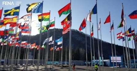 Podignuta zastava BiH u Olimpijskom selu u Pyeongchangu