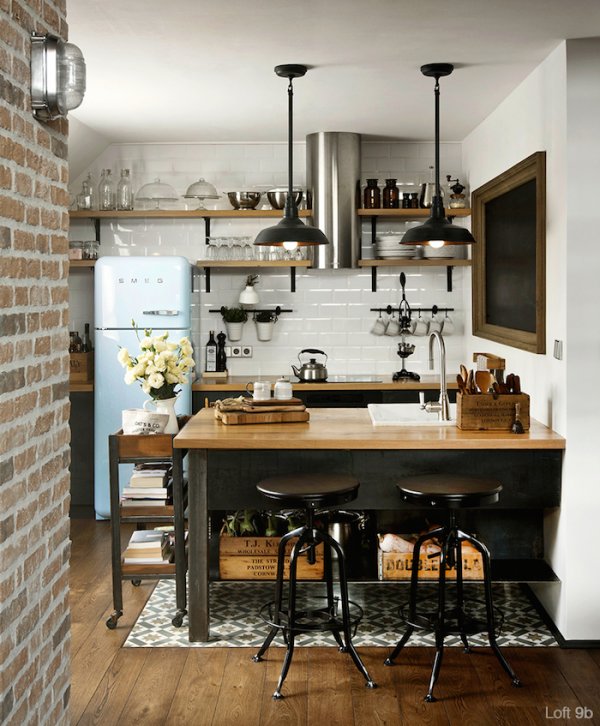 06-trendy-meets-retro-small-kitchen-design-homebnc