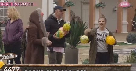 LUNA I KIJA U OKRŠAJU PRED SVIMA: Svi gledali dok ju je gađala loptama! (VIDEO)
