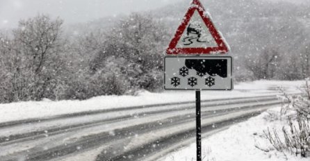 Snijeg pada na sjeverozapadu Hrvatske, ne krećite na put bez zimske opreme