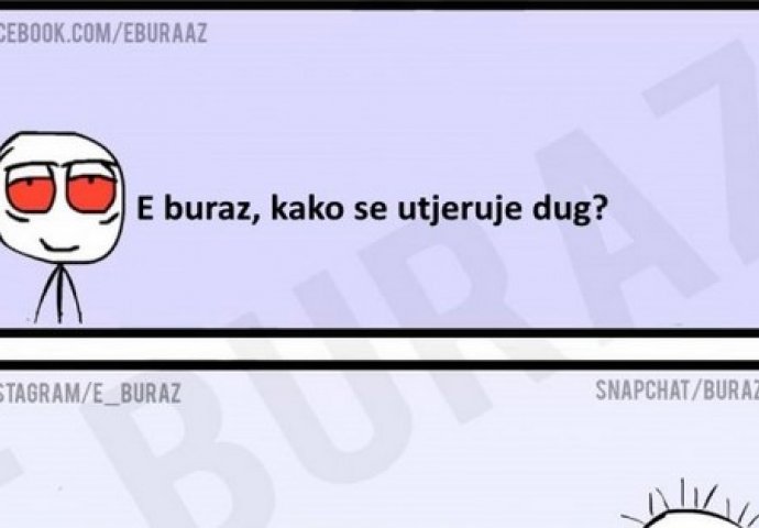 E buraz, kako se utjeruje dug?