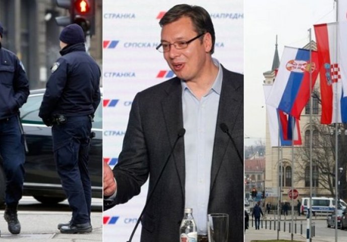 Počeo protest: Vučić sletio na Tuđmanov aerodrom, snajperisti i policija u civilu