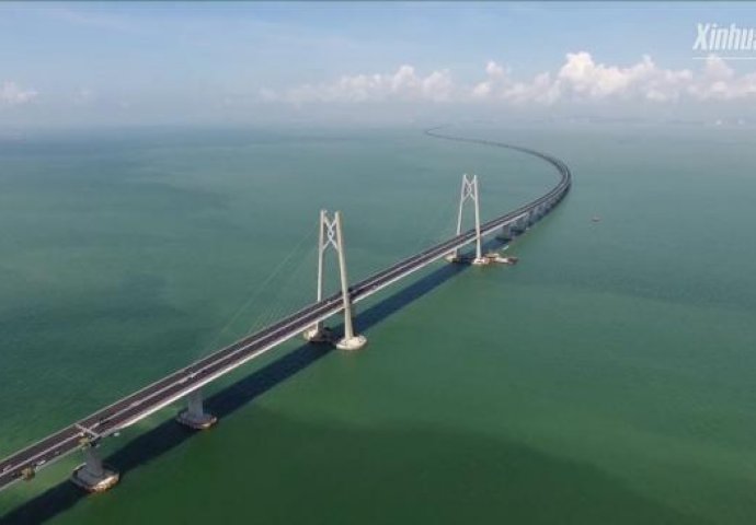KINEZI NAPRAVILI JOŠ JEDNO SVJETSKO ČUDO: Pogledajte kako izgleda most dug 55 kilometara koji su gradili 6 godina!