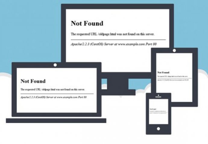 ERROR 404: Evo šta da radite ako neki sajt neće da vam se učita