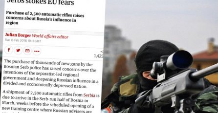 Guardian: Dodik kupuje hiljade pušaka, sprema li se novi rat u BiH?