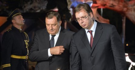 Sastanak Dodika i Vučića u Beogradu