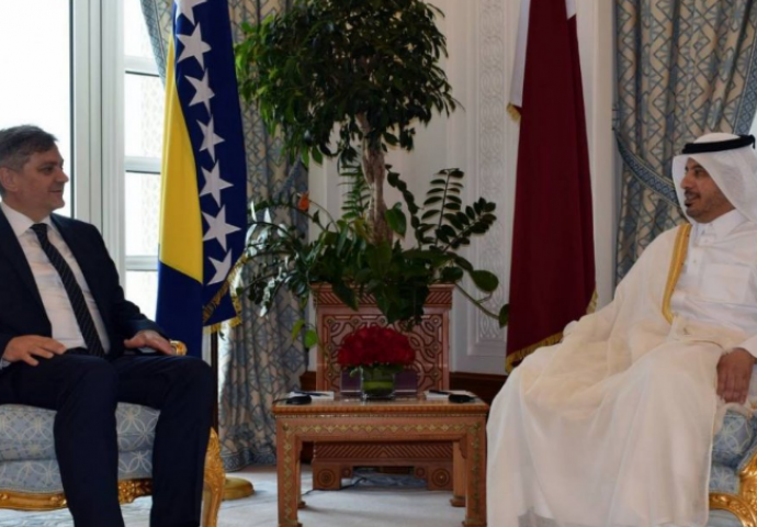 Predsjedavajući Zvizdić u Dohi razgovarao sa katarskim premijerom Al Thanijem