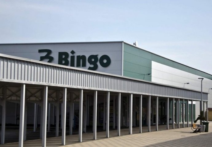 Požar u hipermarketu Bingo na Pofalićima