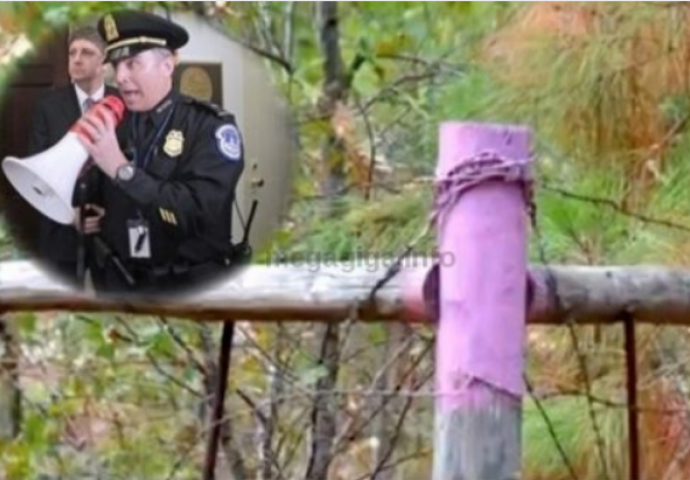 POLICIJA UPOZORAVA: Ako ugledate ljubičastu ogradu, odmah se udaljite od tog mjesta!