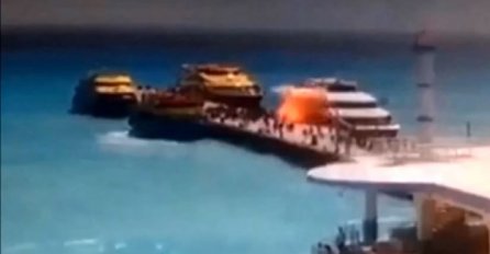 Eksplozija na trajektu u Meksiku, povrijeđeno 25 putnika