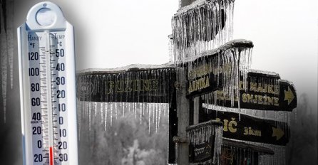 IZDATO UPOZORENJE: Stiže ledeni val iz Sibira, pogledajte gdje će temperature pasti do -20