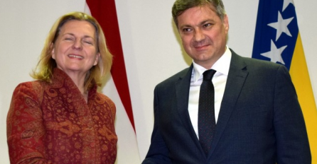 Predsjedavajući Zvizdić razgovarao s ministricom vanjskih poslova Austrije