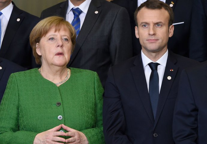 Macron i Merkelova će pozvati Putina da podrži primirje u Siriji