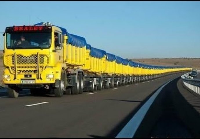 DIVOVI KOJI HARAJU CESTAMA AUSTRALIJE: Pogledajte kako izgleda najduži kamion na svijetu (VIDEO) 