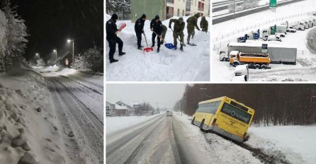 SNIJEG PARALISAO HRVATSKU: Na snazi brojne zabrane, na autocesti zbog mećave zapelo 200 KAMIONA!