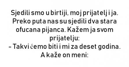 VIC : Prijatelj i ja u birtiji