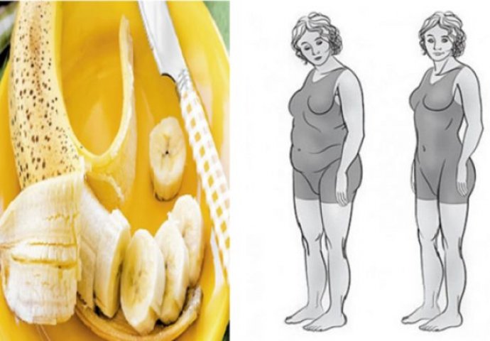RECITE ZBOGOM UPORNIM KILOGRAMIMA: Banana pripremljena na ovaj način TOPI SALO NA STOMAKU