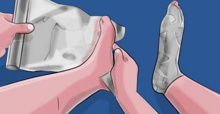 Omotajte stopala aluminijskom folijom: Nećete vjerovati čemu sve pomaže!