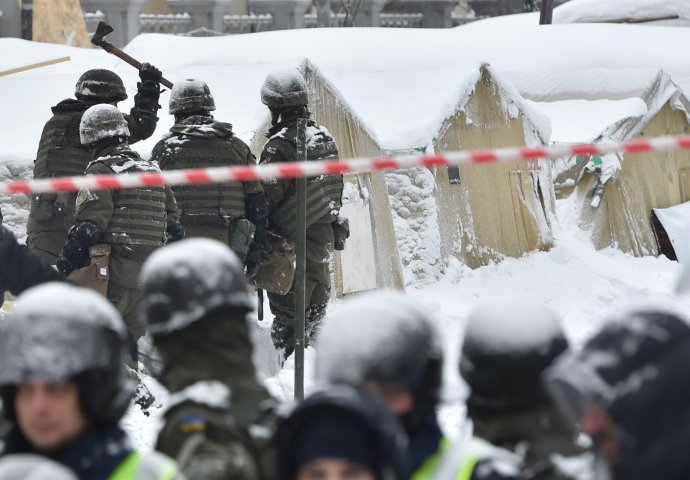 Sukobi policije i demonstranata u Kijevu, 50 ljudi uhapšeno
