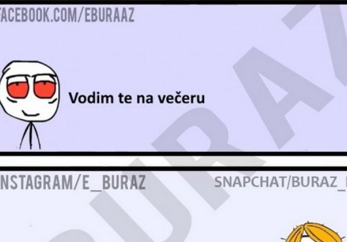 Vodim te na večeru