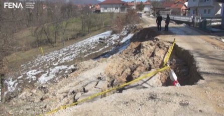 Otapanje snijega i kiša prouzrokovali probleme u Srebreniku 