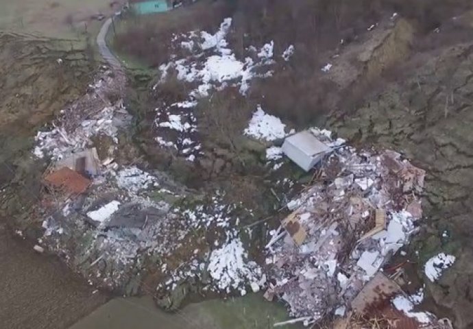 HAOS U HRVATSKOJ, SNIMAK IZ ZRAKA: Pogledajte strašne prizore srušenih kuća, do temelja su UNIŠTENE