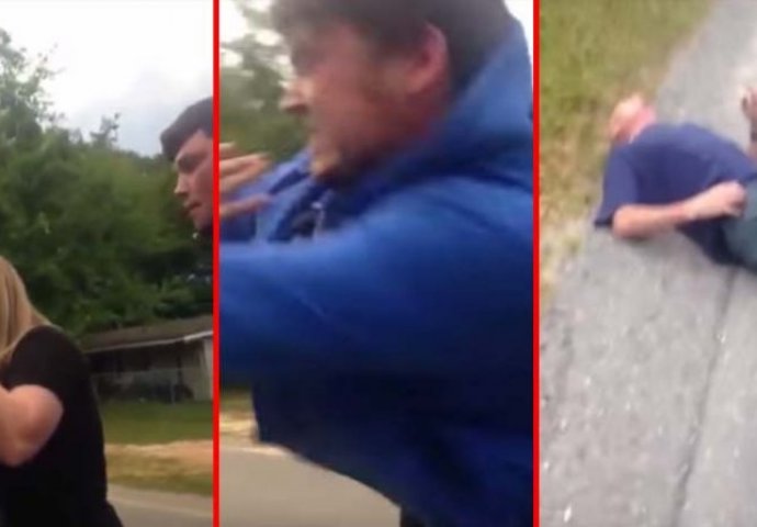 Udario njegovu majku, a onda mu je njen sin očitao lekciju za život!(VIDEO)