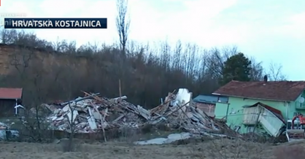 Hrvatska Kostajnica: Na klizištu šest kuća potpuno uništeno i šest oštećeno