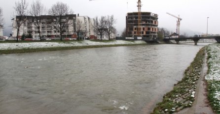 Vodostaji svih rijeka u USK-u u blagom opadanju
