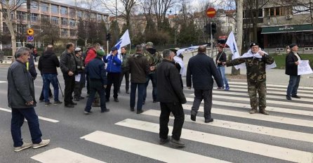 Demobilisani borci nakratko blokirali Alipašinu ulicu u Sarajevu: Ovo je opomena  