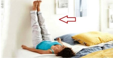 Samo 10 minuta držite noge podignute u ovom položaju, a efekat će vas oduševiti