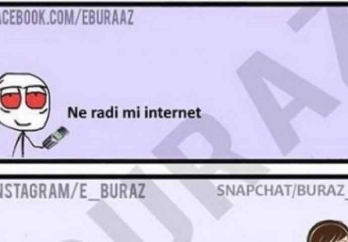 Ne radi mi internet