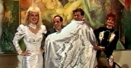 O SVADBI LEPE BRENE I BOBE I DANAS SE PRIČA: Pogledajte kako je izgledala torta, a zbog ovog je Boba skočio na vjenčanju (VIDEO)