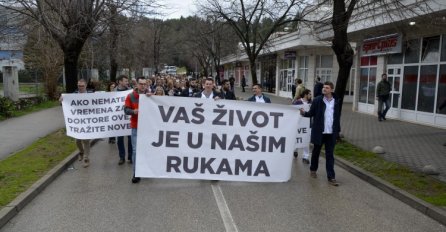 Liječnici u HNŽ-u stupili u generalni štrajk