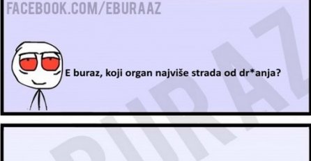 E buraz, koji organ najviše strada od dr*anja ?