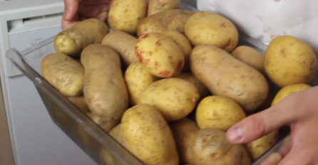 Punu vreću krompira ogulio za 2 minute: Sačekajte da vidite kao on to radi, ni vi više nikad nećete koristiti nož! (VIDEO)