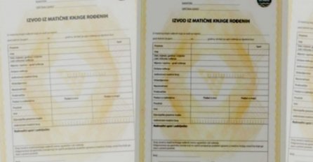 Rodni list će se naplaćivati 39 feninga, a vjenčani list 1,72 KM