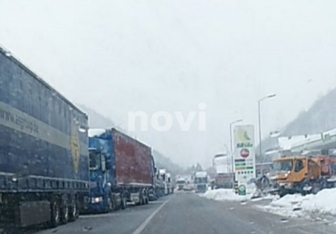 Normalizovan saobraćaj na dionici Podorašac - Ivan-sedlo
