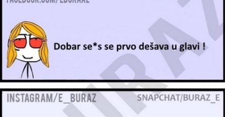 Dobar se*s se prvo dešava u glavi