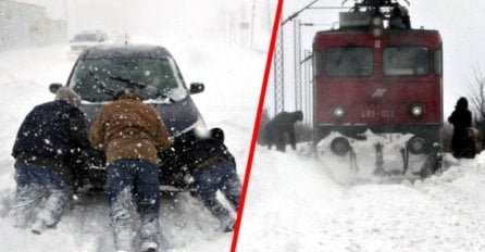 MEĆAVA PARALIZOVALA BALKAN: Saobraćajni kolaps u BiH, orkanska bura tutnji 170 km/h Hrvatskom, a tek da vidite Srbiju (FOTO) 